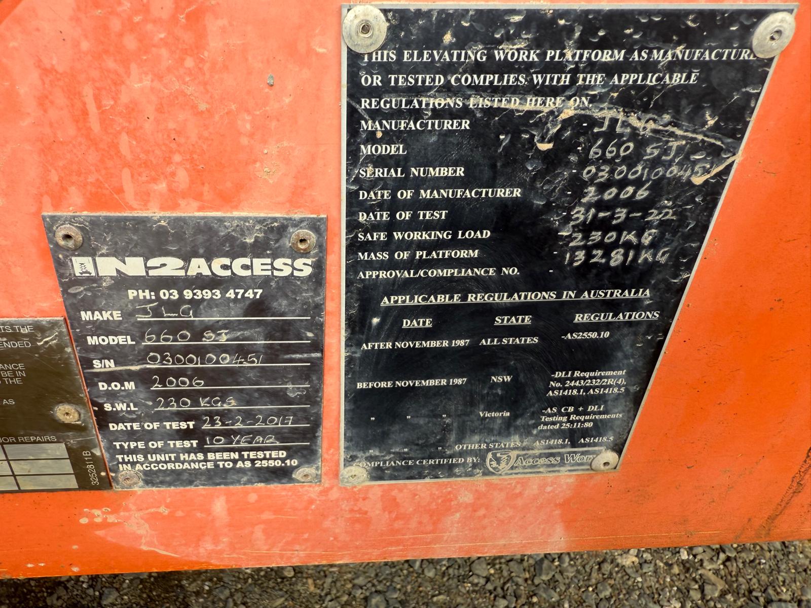 Sold - Scissor Lift - View 2